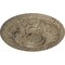 Ekena Millwork Granada Ceiling Medallion (Fits Canopies up to 7 1/8"), 23 1/2"OD x 2 3/4"P, Gobi Desert Crackle CM24GAGDC - alternate 3